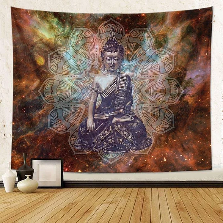 Buddha Tapestry Wall Hanging-BlingPainting-Customized Products Make Great Gifts