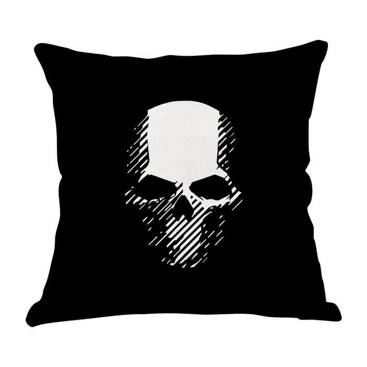 Halloween Skull Human Skeleton Throw Pillow-BlingPainting-Customized Products Make Great Gifts