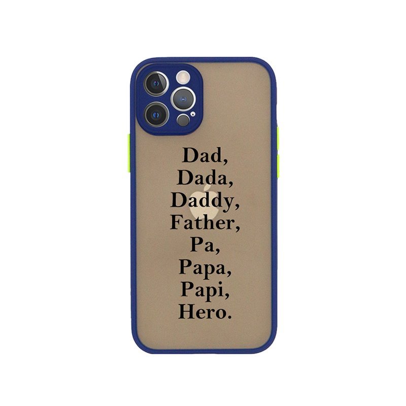 My Hero iPhone Case - Unique Gifts 2022 for Dad-BlingPainting-Customized Products Make Great Gifts