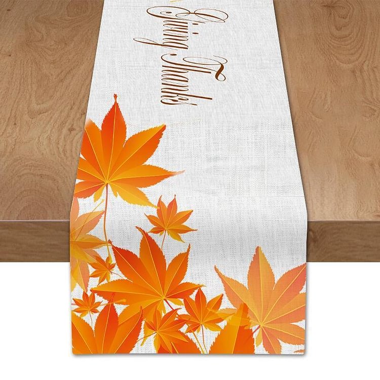 Thanksgiving Fall Table Runner C-BlingPainting-Customized Products Make Great Gifts