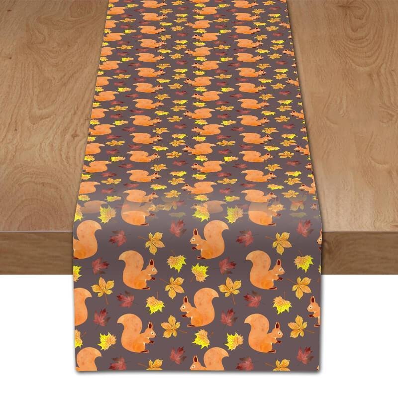 Thanksgiving Fall Table Runner G-BlingPainting-Customized Products Make Great Gifts