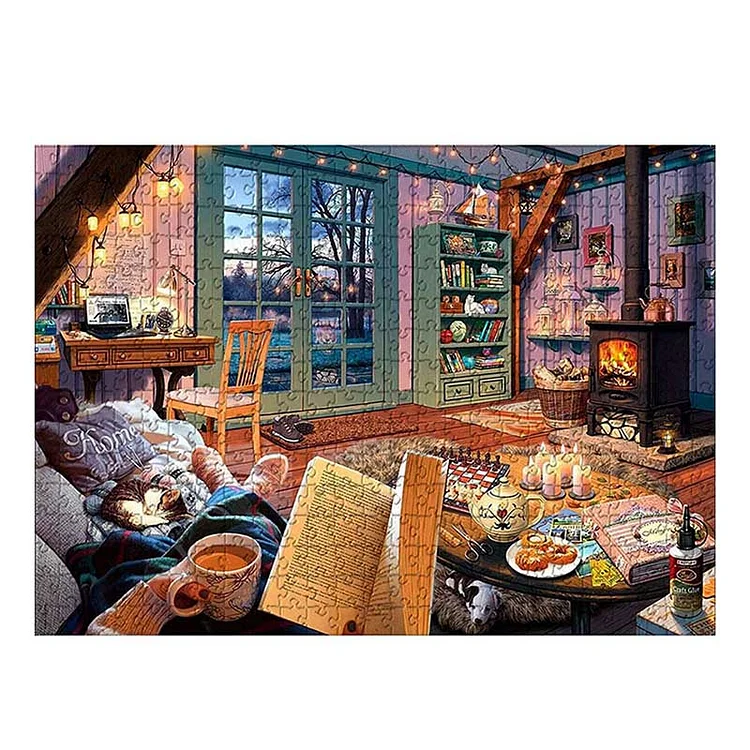 Enjoy Leisure Time Jigsaw Puzzle For Adults 1000 Pieces - Creative Gifts-BlingPainting-Customized Products Make Great Gifts