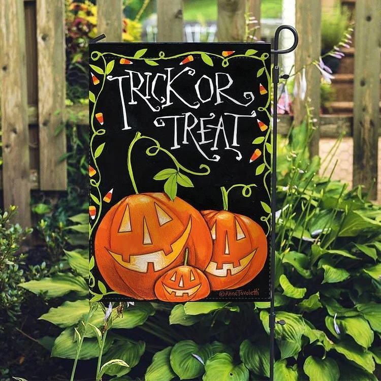 Halloween Garden Flag E-BlingPainting-Customized Products Make Great Gifts