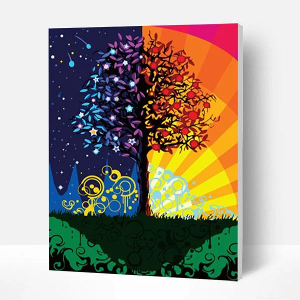 Paint by Numbers Kit - Prosperity Tree-BlingPainting-Customized Products Make Great Gifts
