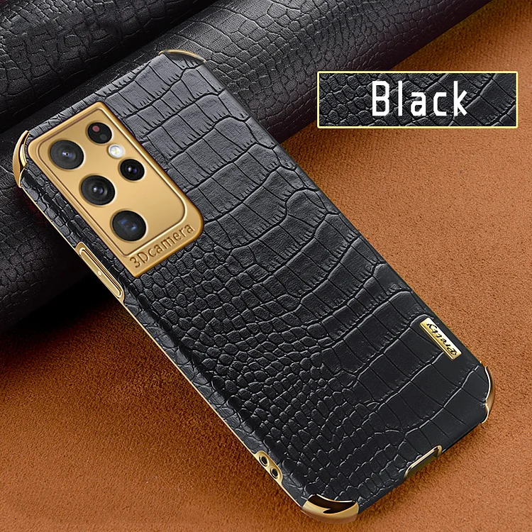 Leather Magnetic Ring Stand Phone Cover for Samsung