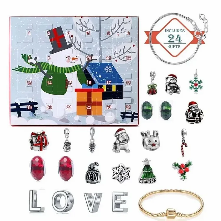 Christmas Charm Bracelet Surprise Blind Box-BlingPainting-Customized Products Make Great Gifts