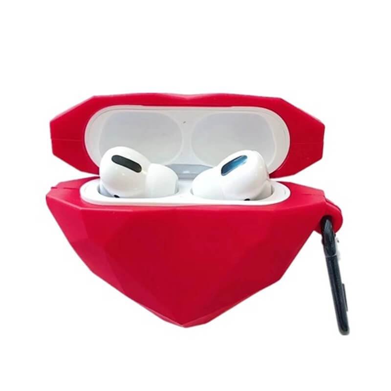Heart-shaped AirPods Case for Airpods Pro-BlingPainting-Customized Products Make Great Gifts