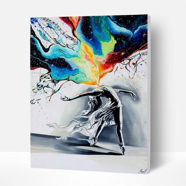 Paint by Numbers Kit - Rainbow Dancer-BlingPainting-Customized Products Make Great Gifts