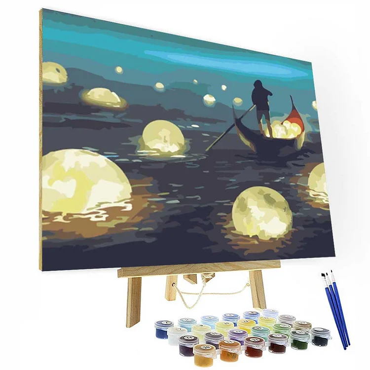 Paint by Numbers Kit - Ferryman-BlingPainting-Customized Products Make Great Gifts