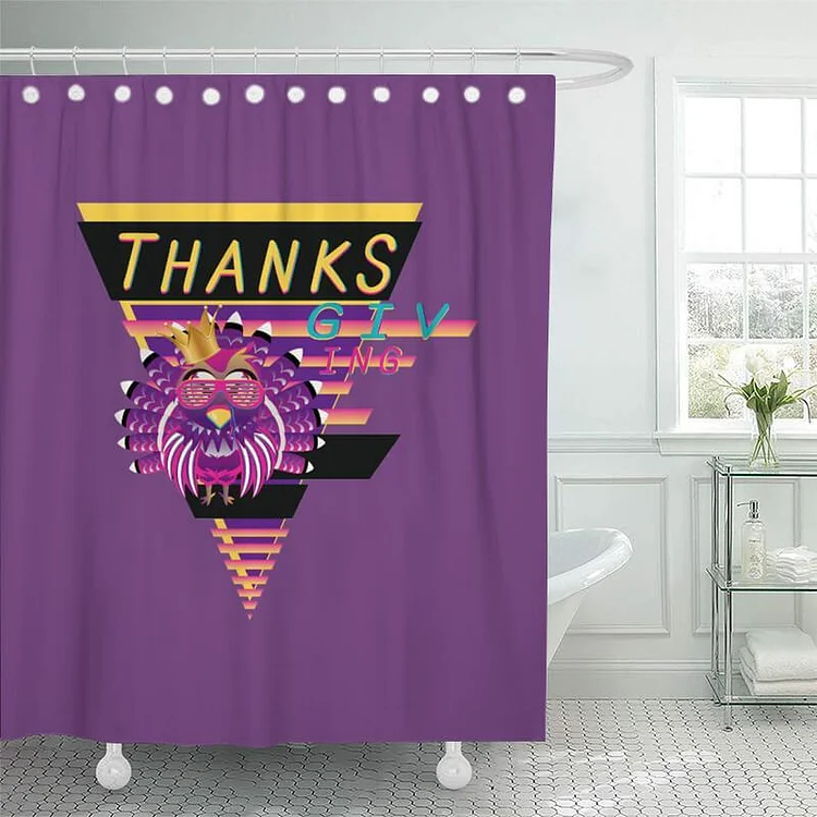 Thanksgiving Shower Curtain I-BlingPainting-Customized Products Make Great Gifts