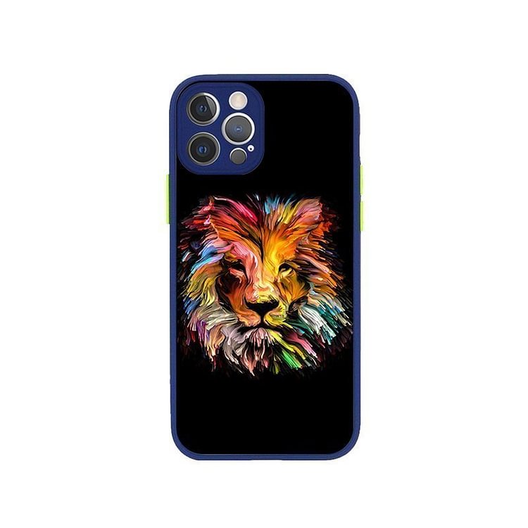 Watercolor Lion iPhone Case-BlingPainting-Customized Products Make Great Gifts