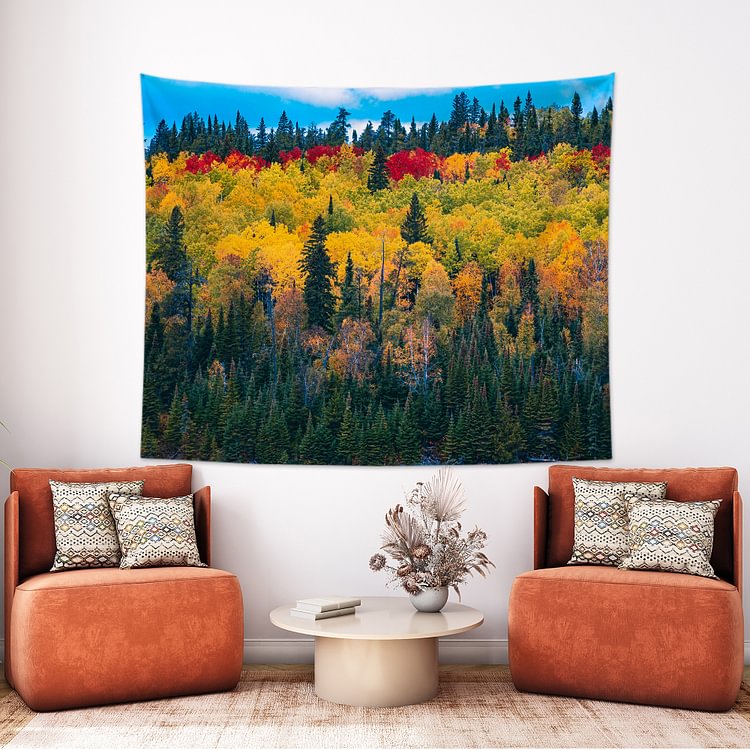 Hello October Blessings Tapestry Wall Hanging-BlingPainting-Customized Products Make Great Gifts