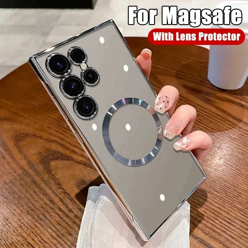 Ultra Thin Magnetic Clear Frameless Phone Case For Samsung  Iwannacase - Premium Phone Cases & Accessories