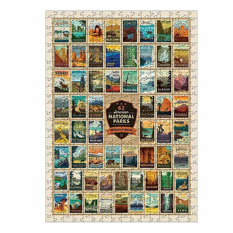 National Park Jigsaw Puzzle For Adults 1000 Pieces - Creative Gifts 2022-BlingPainting-Customized Products Make Great Gifts
