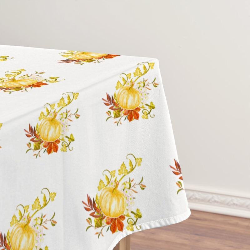 Fall Harvest Thanksgiving Tablecloth-BlingPainting-Customized Products Make Great Gifts