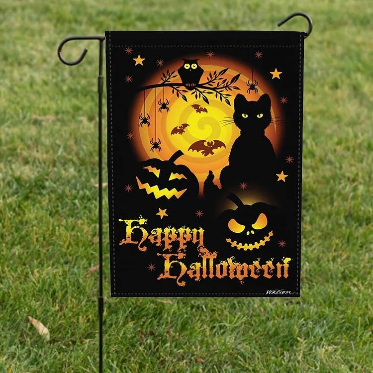 Halloween Garden Flag C-BlingPainting-Customized Products Make Great Gifts