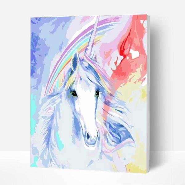 Paint by Numbers Kit for Kids-  Rainbow Unicorn, Best Gift-BlingPainting-Customized Products Make Great Gifts