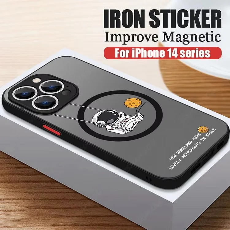 Magnetic For Magsafe Astronaut Case For iPhone