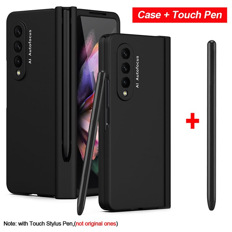 With Touch Pen Hinge Full Protection Capa for Samsung Galaxy Z Fold 3 2 4 5G