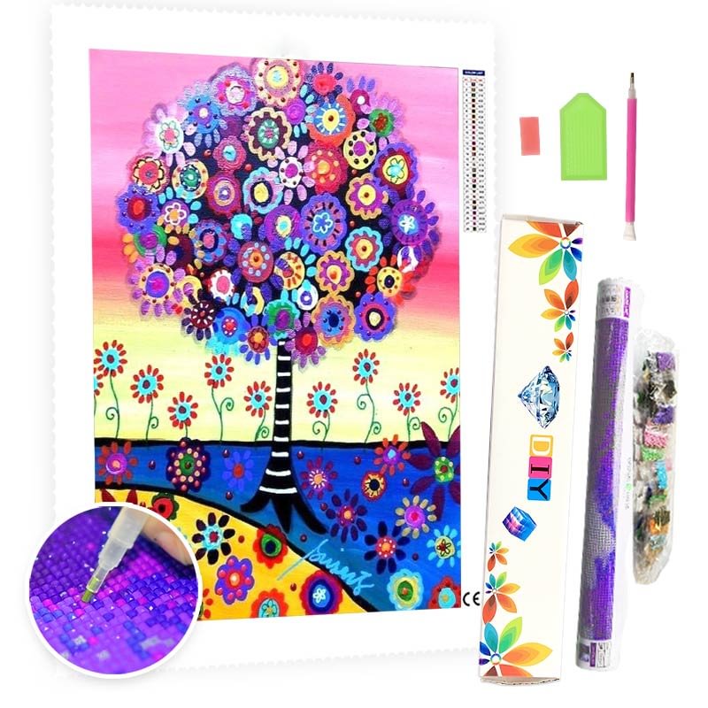 DIY Diamond Painting Kit for Adults - Tree Of Life-BlingPainting-Customized Products Make Great Gifts
