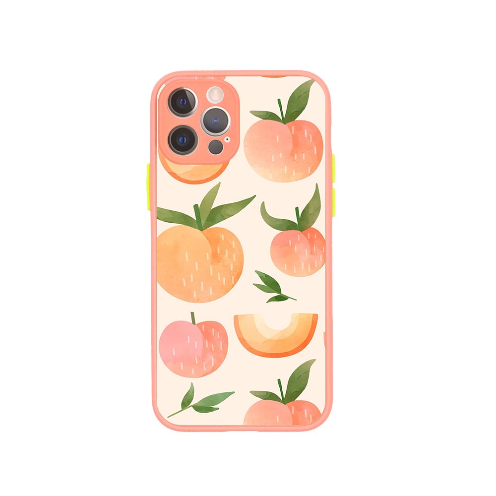 Peach iPhone Case-BlingPainting-Customized Products Make Great Gifts