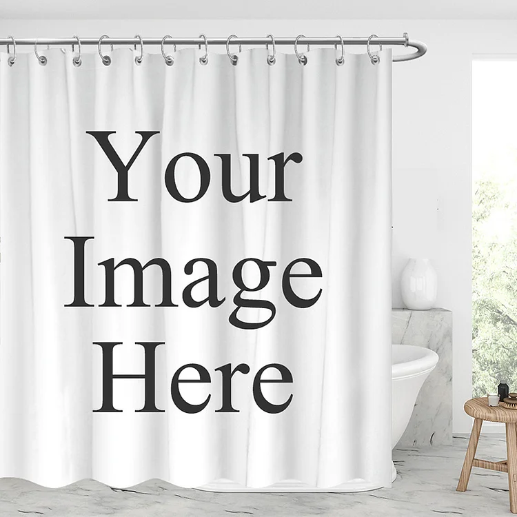 Custom Photo Waterproof Shower Curtains With 12 Hooks - For My Pet-BlingPainting-Customized Products Make Great Gifts