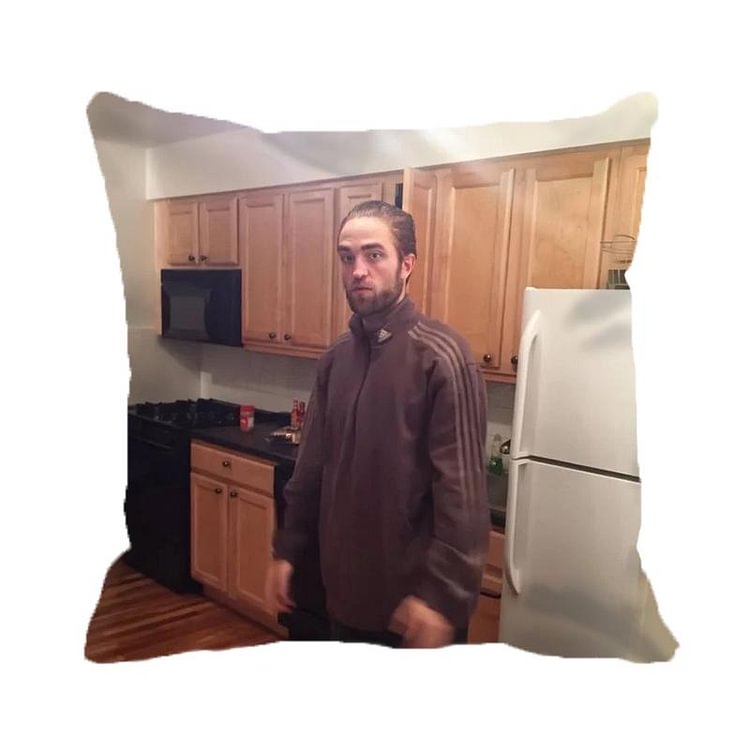 Pattinson Standing Meme Throw Pillow-BlingPainting-Customized Products Make Great Gifts