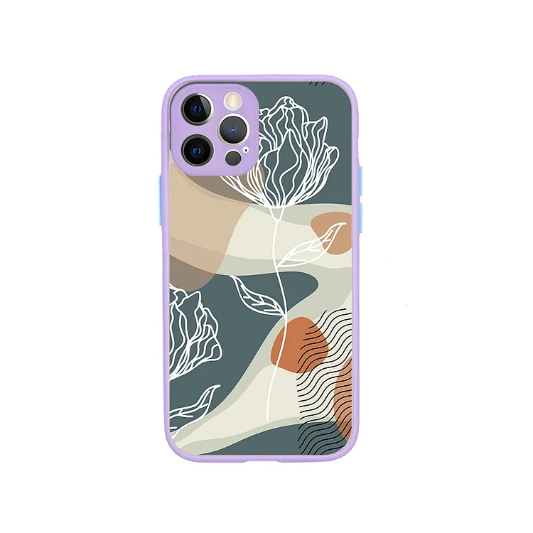 Abstract Flower iPhone Case-BlingPainting-Customized Products Make Great Gifts