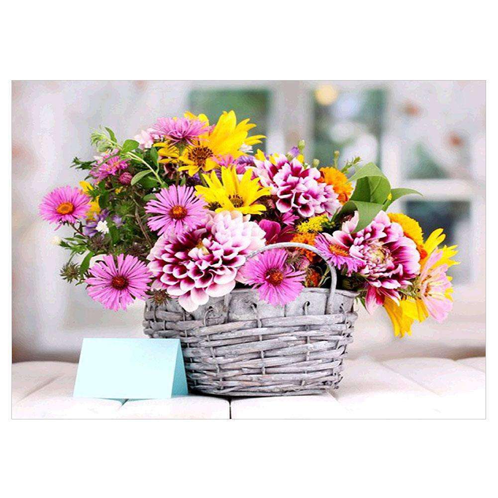 Colorful chrysanthemum-BlingPainting-Customized Products Make Great Gifts