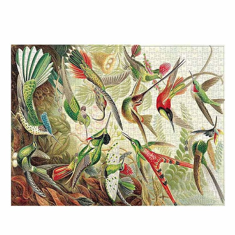 Hummingbird Jigsaw Puzzle For Adults 1000 Pieces - Creative Gifts for Her-BlingPainting-Customized Products Make Great Gifts