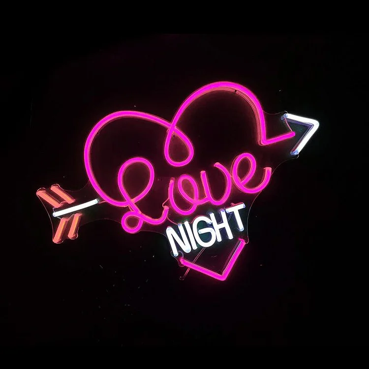 Love Night Neon Sign-BlingPainting-Customized Products Make Great Gifts