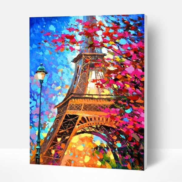Paint by Numbers Kit - Eiffel Tower-BlingPainting-Customized Products Make Great Gifts