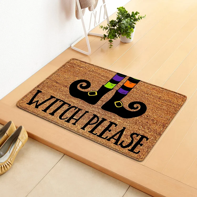 Halloween Doormat Rug Non-Slip Indoor/Outdoor Door Mat
