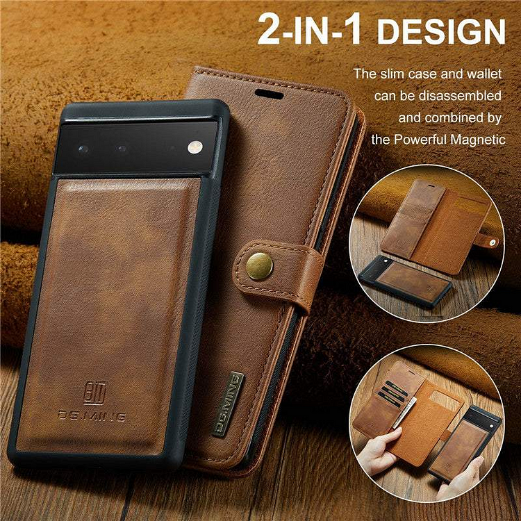 2 in 1 Detachable Flip Leather Case  Caseepro - High Quality Phone Cases & Covers