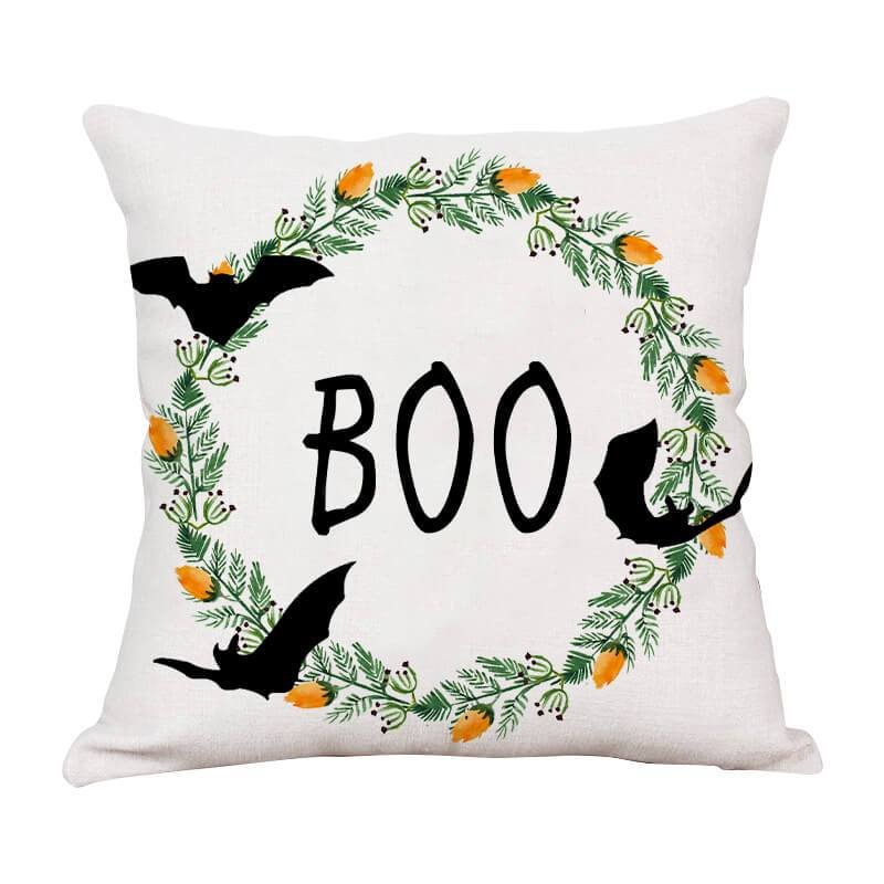 Halloween Throw Pillow with Lettering E-BlingPainting-Customized Products Make Great Gifts