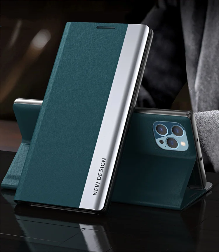 Leather Magnetic Flip Cover For iPhone  Caseepro - High Quality Phone Cases & Covers