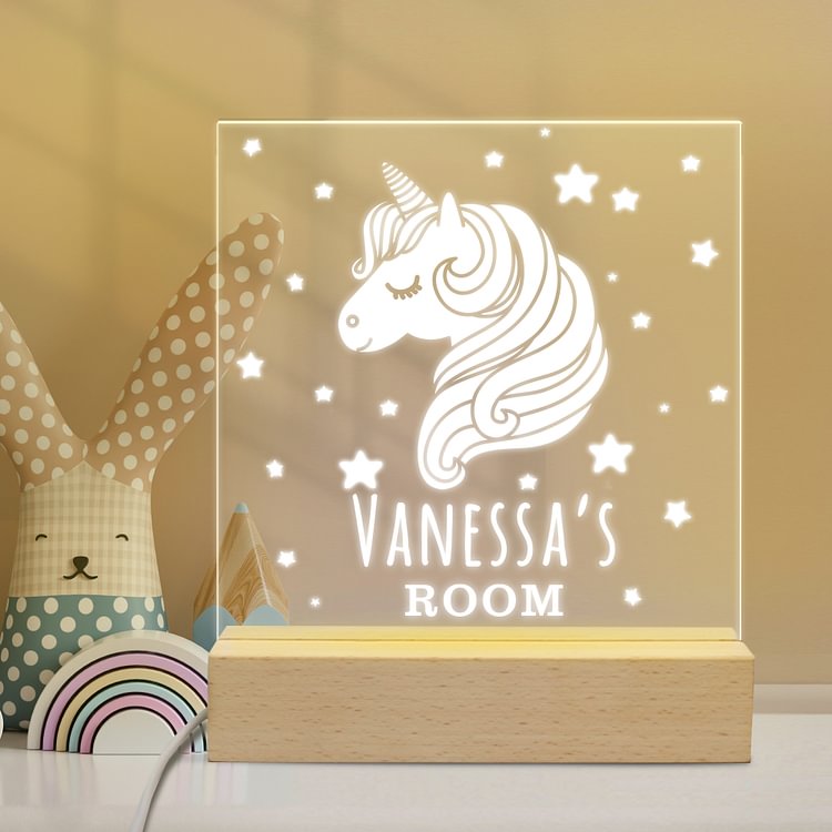 Personalized Name LED Night Light - Best Christmas Gift for Kids -BlingPainting-Customized Products Make Great Gifts