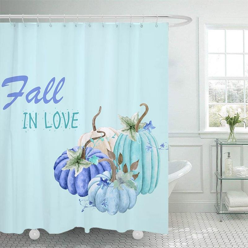 Thanksgiving Shower Curtain C-BlingPainting-Customized Products Make Great Gifts
