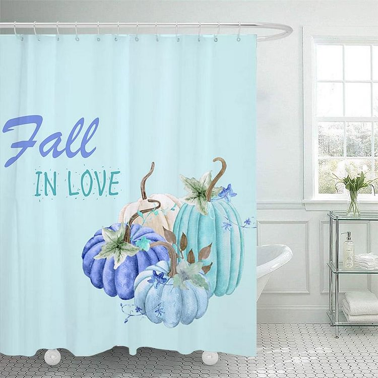 Thanksgiving Shower Curtain C-BlingPainting-Customized Products Make Great Gifts