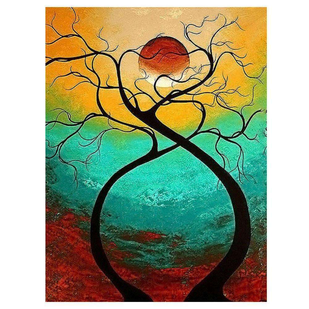 The Sunset By The Sea-BlingPainting-Customized Products Make Great Gifts