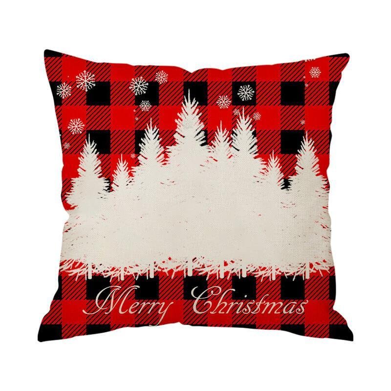 Christmas Decor Linen Christmas Tree Throw Pillow - Thoughtful Gifts-BlingPainting-Customized Products Make Great Gifts