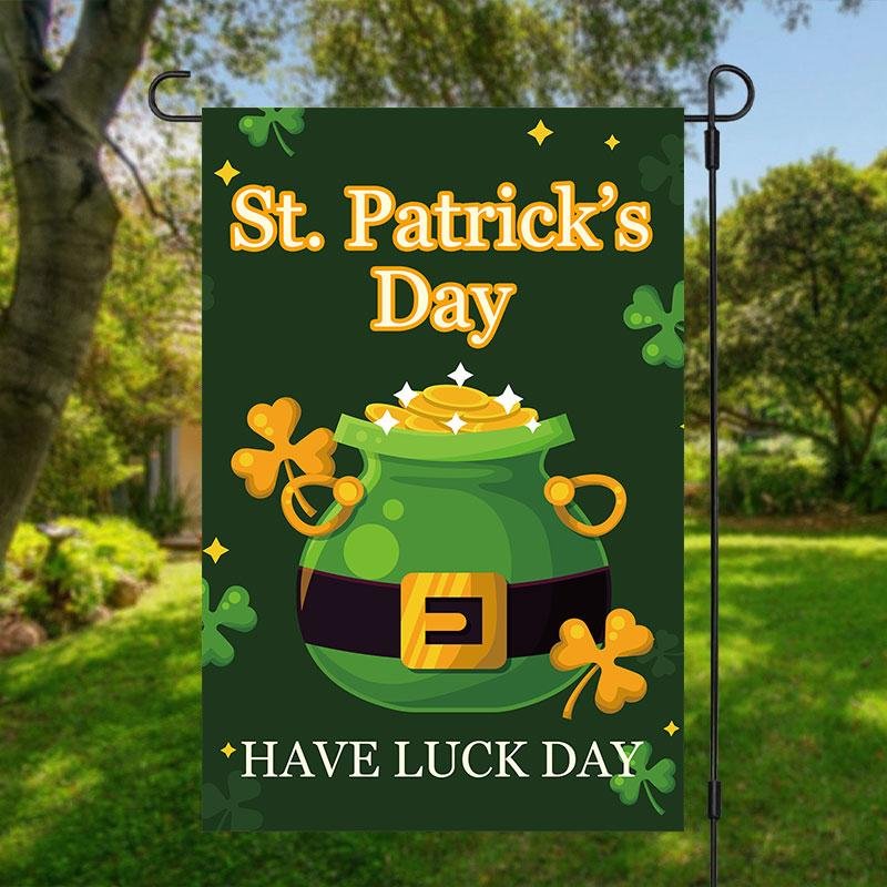 St.Patrick’s Day Garden Flag/House Flag C-BlingPainting-Customized Products Make Great Gifts