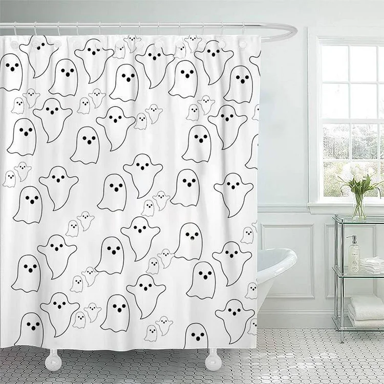 Halloween Bathroom Shower Curtains D-BlingPainting-Customized Products Make Great Gifts