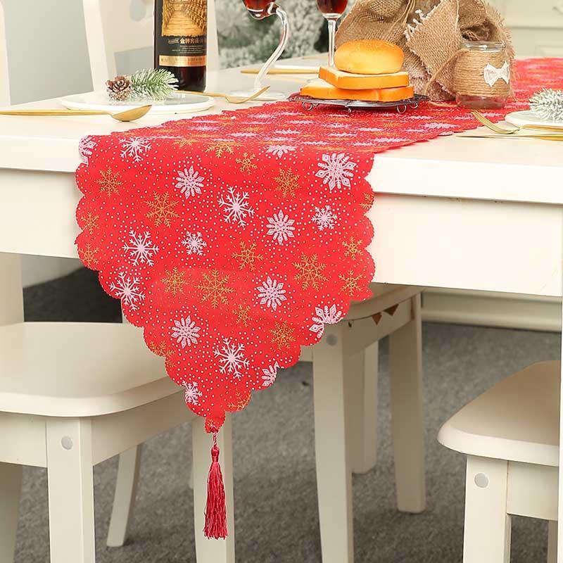 Best Gifts Decor. Christmas Snowflake Macrame Table Runner B-BlingPainting-Customized Products Make Great Gifts