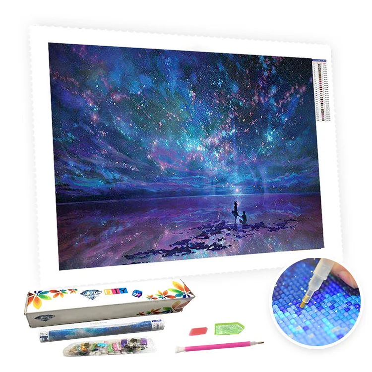 Fantasy Star Ocean - Creative Gifts for Grandparents 2022-BlingPainting-Customized Products Make Great Gifts