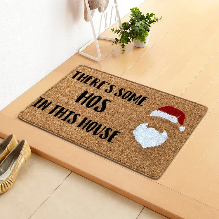 Non-Slip Doormat Rug Christmas Santa Series Indoor/Outdoor Door Mat