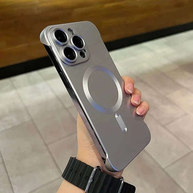 Frameless MagSafe Protective Phone Case For iPhone