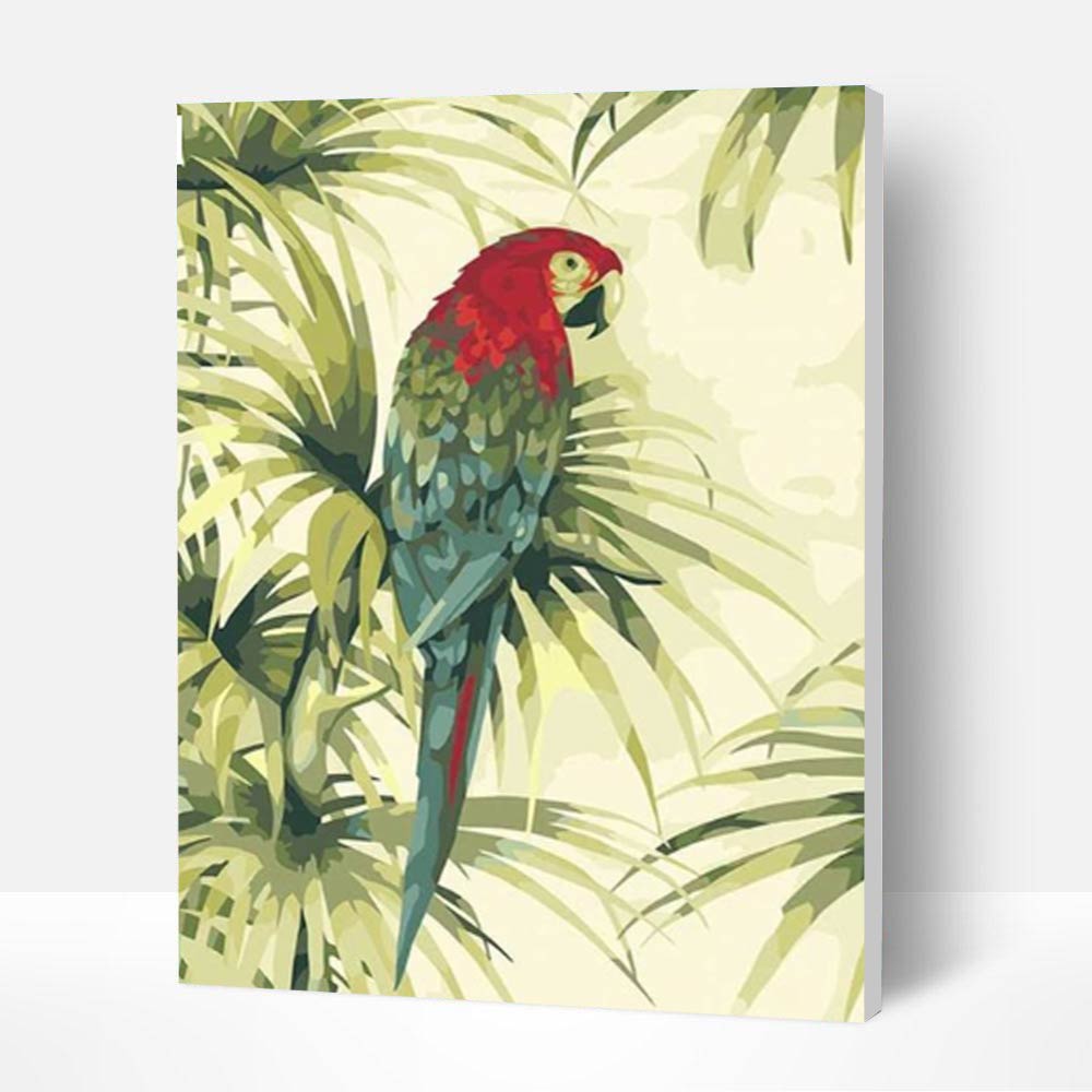 Paint By Numbers Kit Parrot On A Branch   A1567c73c3a8773fce6a8a5d6ca0d508 Nw 