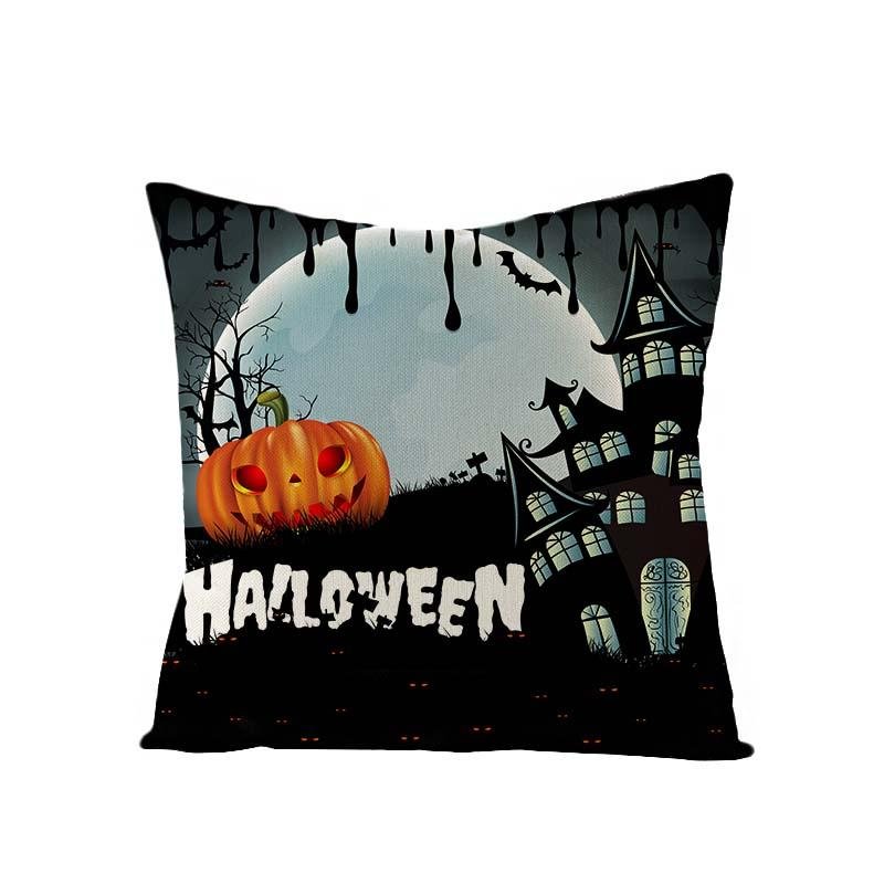 Halloween Decor Linen Dark Series Throw Pillow-BlingPainting-Customized Products Make Great Gifts