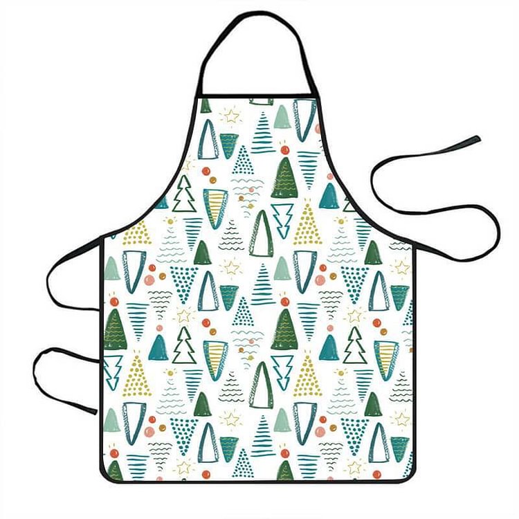 Christmas Cute Waterproof Apron C - Best Gifts for Mom/Her 2022-BlingPainting-Customized Products Make Great Gifts